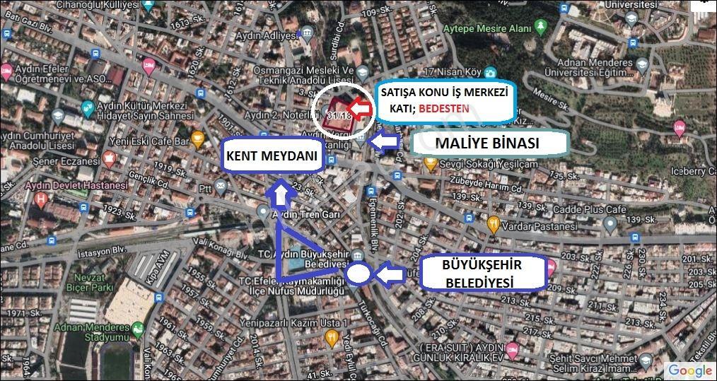 Satılık Ticari Gayrimenkul Aydın Efeler / Hasan Efendi Ramazan - Görsel 30