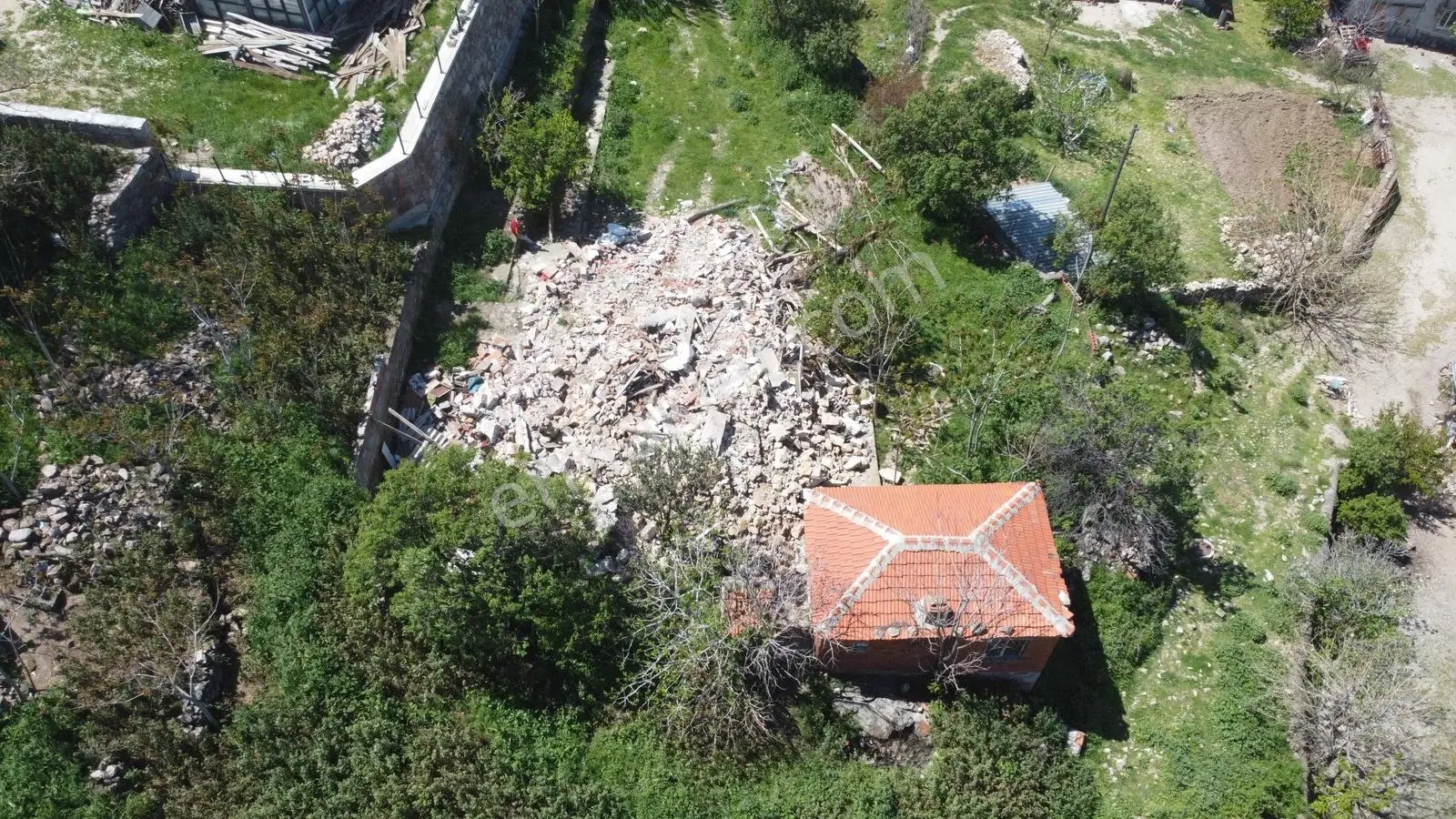 Ayvacık Tuzla Köyünde Deniz Manzaralı Satılık Arsa - Görsel 16