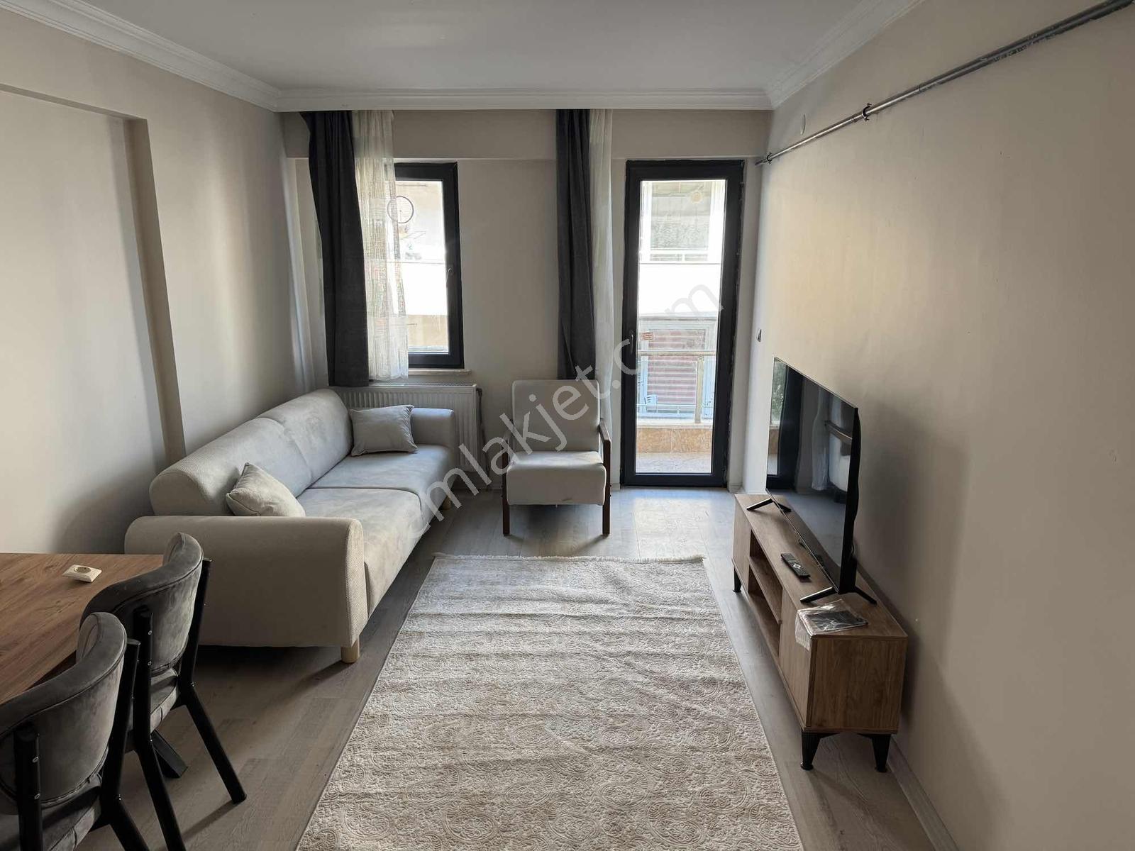 Oturuma Hazır Sıfır Eşyalı Kiralık 1+1 Daire - Görsel 3