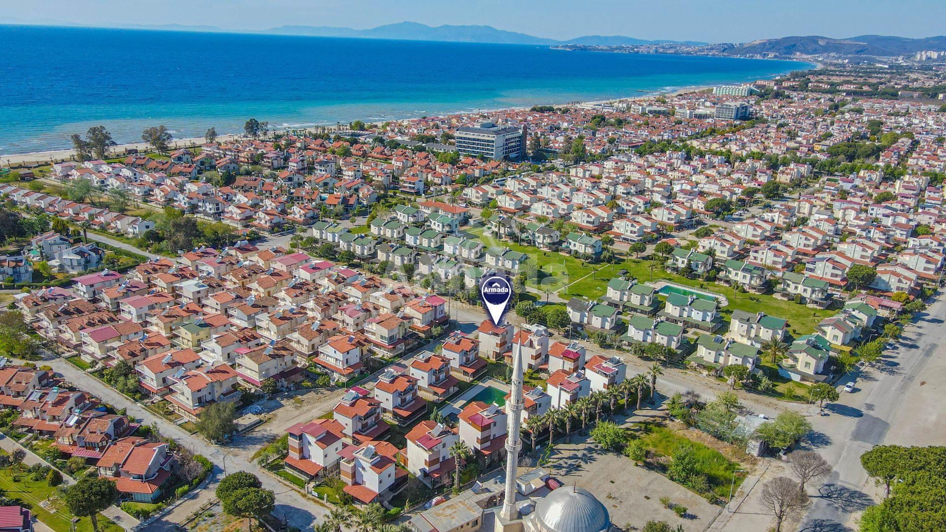 Davutlarda Denize 300 Metre 5+1 Tek Müstakil Tripleks Villa - Görsel 4