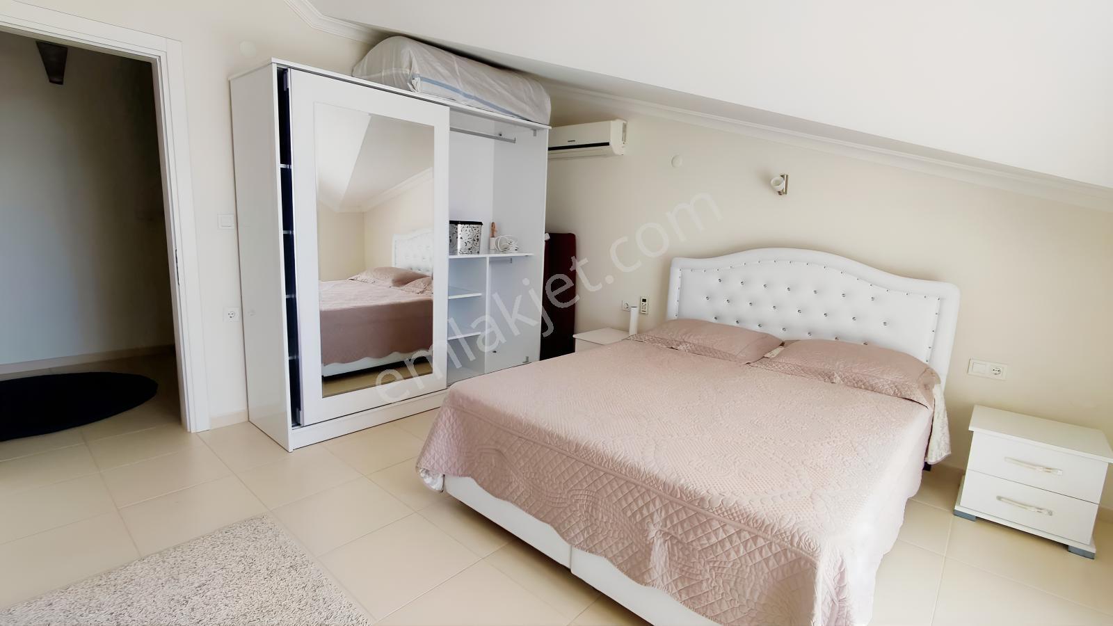 Akbük Doğa Evlerinde Eşyalı Sürekli Kiralık Dubleks Daire - Görsel 11