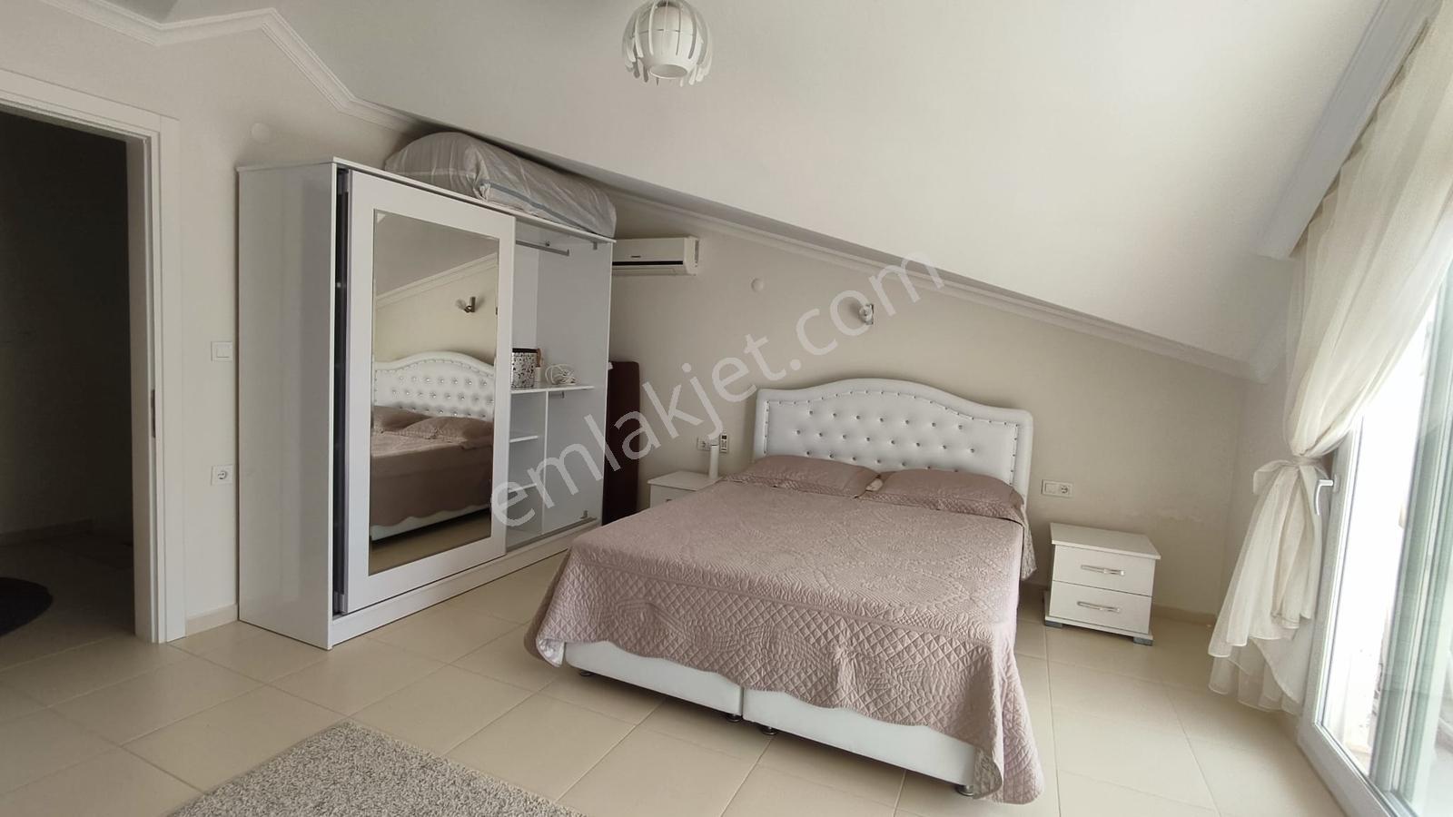 Akbük Doğa Evlerinde Eşyalı Sürekli Kiralık Dubleks Daire - Görsel 21
