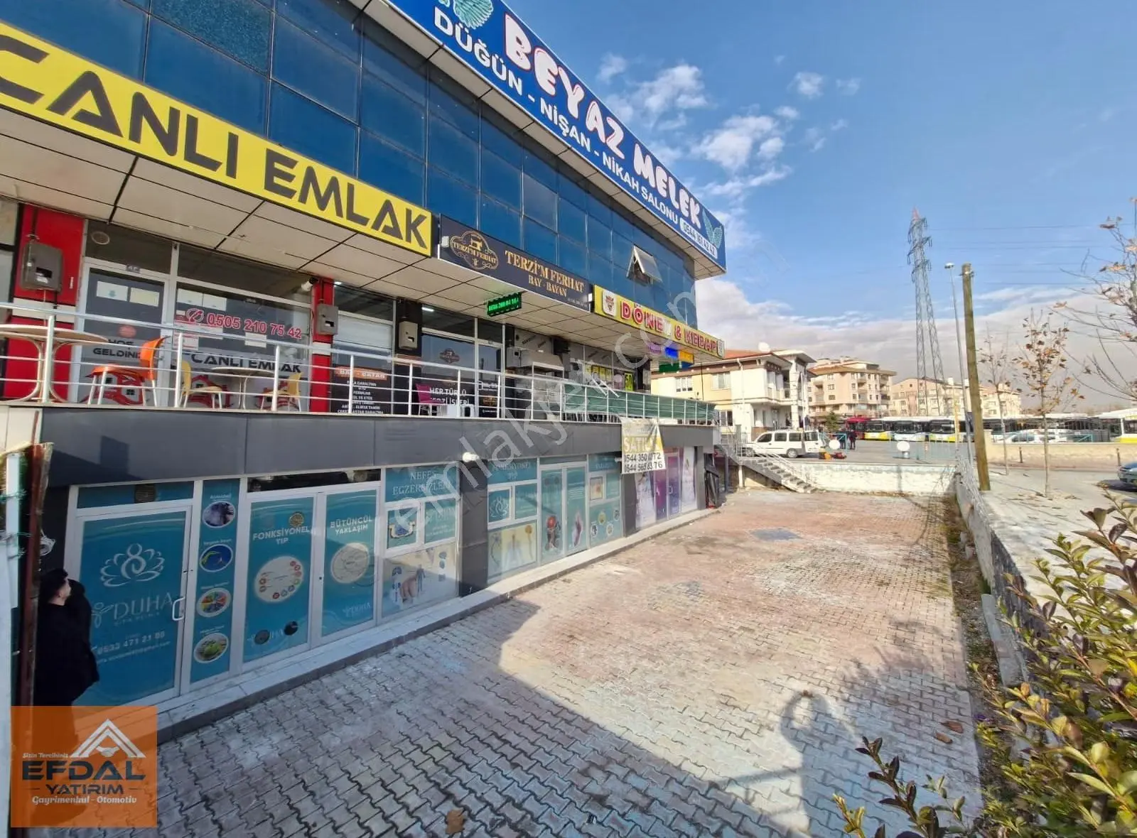 Efdal Yatırımdan Yazır Otobüs Son Durağın'da Kiralık Dükkanlar - Görsel 31