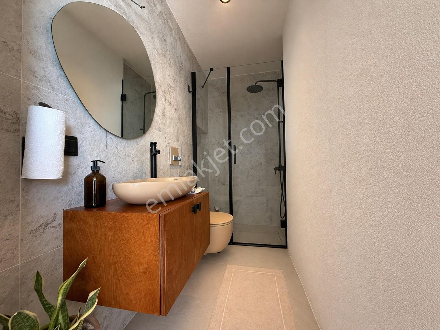 Gümüşlük Koyunbaba Özel Tasarım Deniz Manzaralı 1+1 Kiralık - Görsel 30