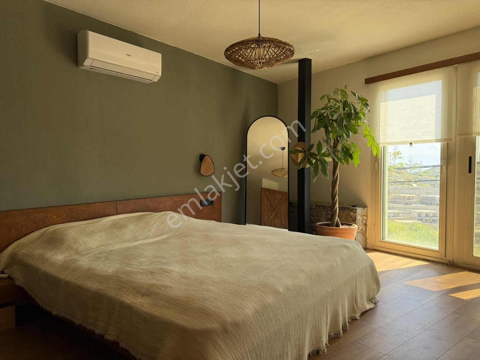 Gümüşlük Koyunbaba Özel Tasarım Deniz Manzaralı 1+1 Kiralık - Görsel 8