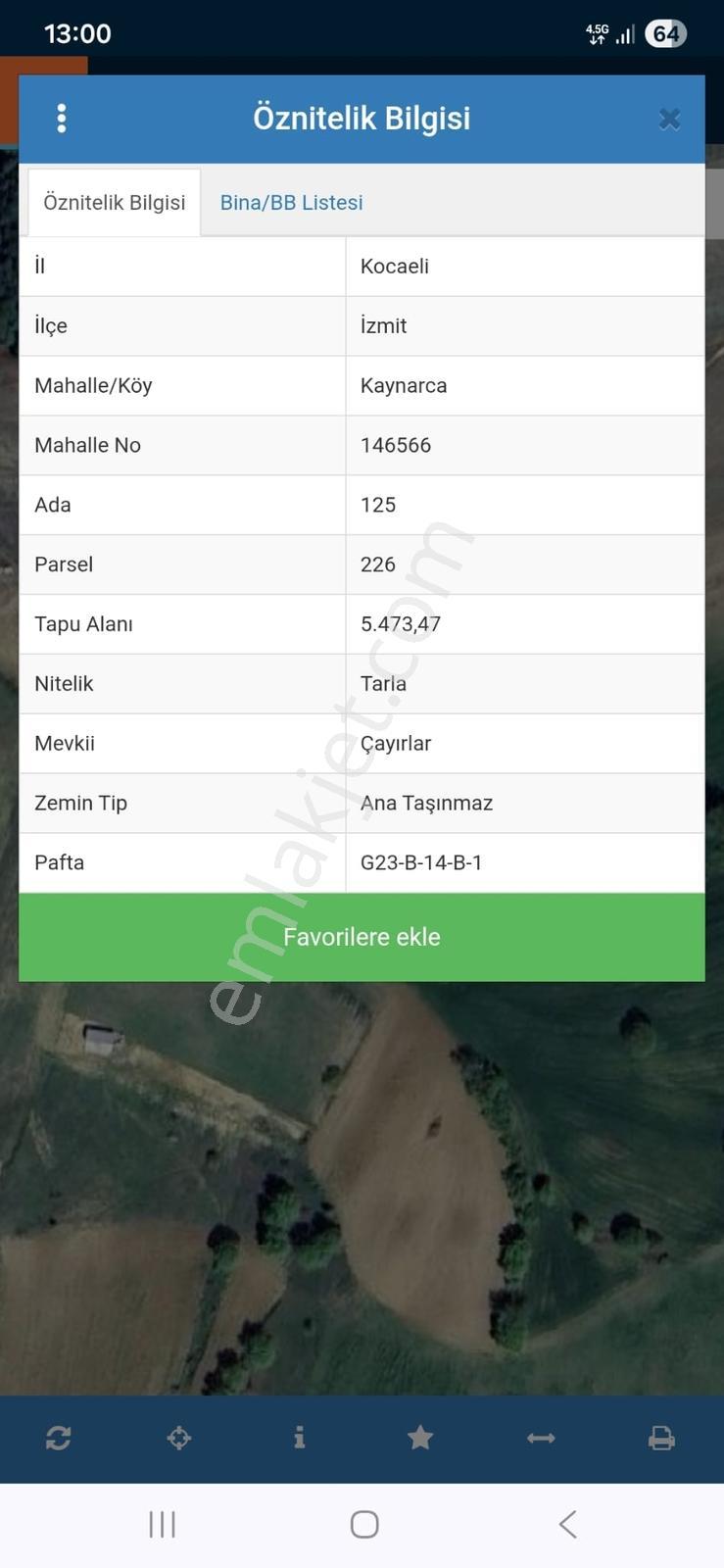 Remax/true Kocaeli Kaynarca Mevkiinde 5.473m2 Satılık Fırsat - Görsel 13