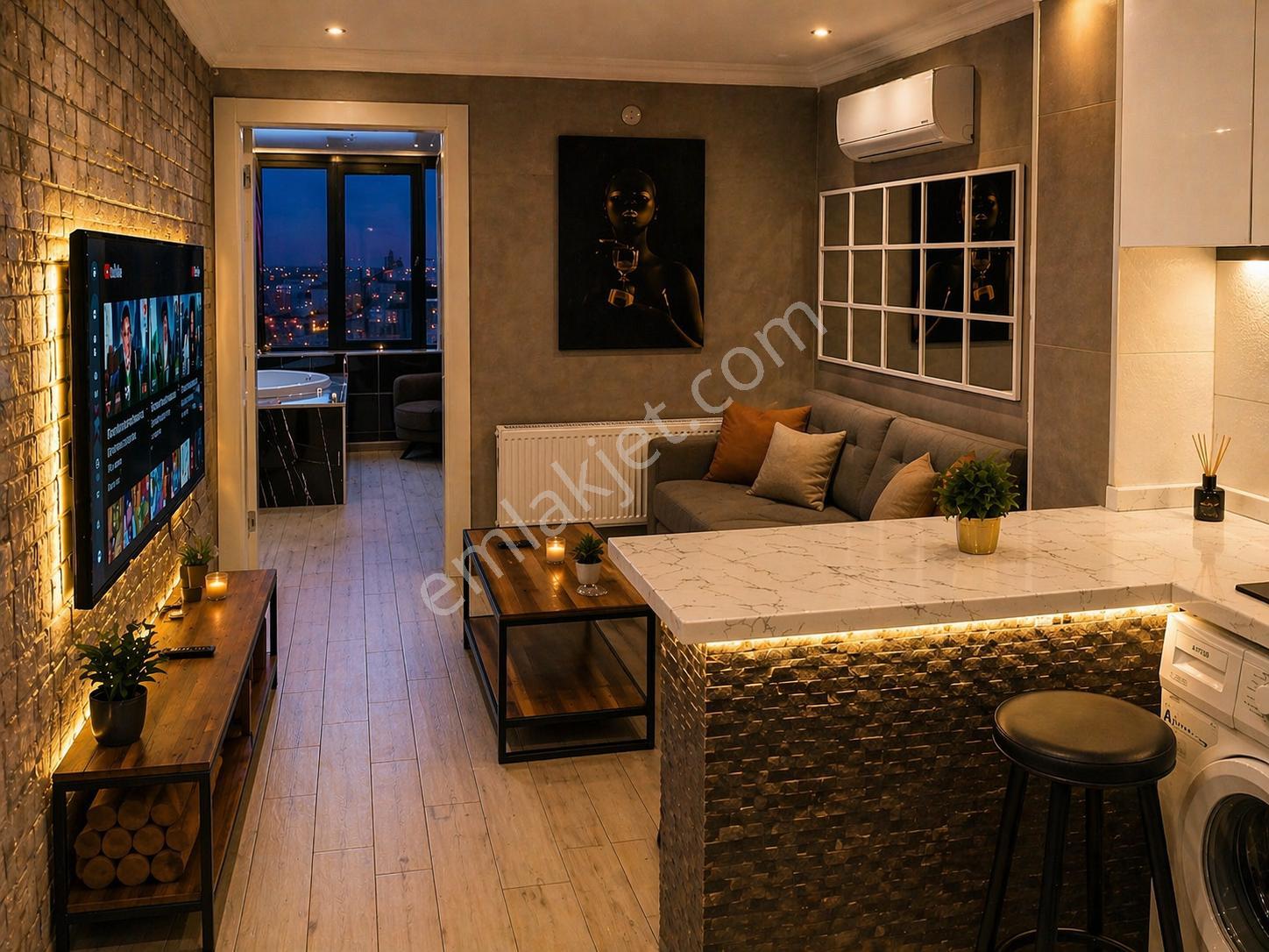 Çankaya Tunalı Günlük Kiralık Daire | 1+0 Jakuzili Apart | Kızılay Yakını Merkezi Konum - Görsel 4