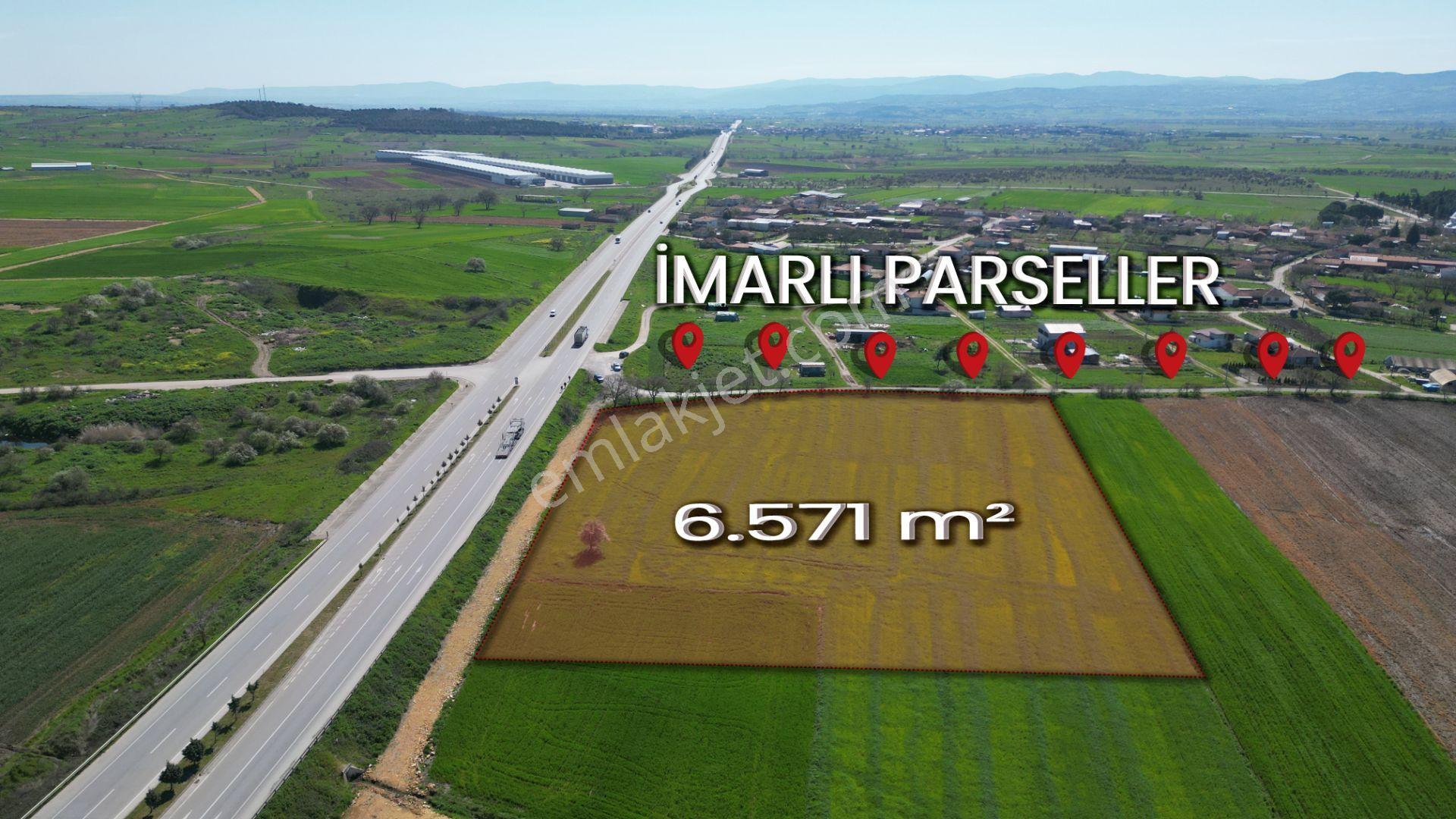 Biga Göktepe’de Çevre Yolu Ve Kadastral Yola Çift Cepheli Yatırım Fırsatı Tarla - Görsel 3