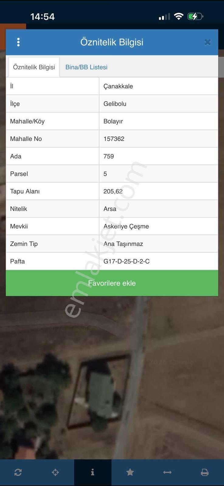 Çanakkale Gelibolu Bolayır'da Satılık 2 Adet Arsa - Görsel 4