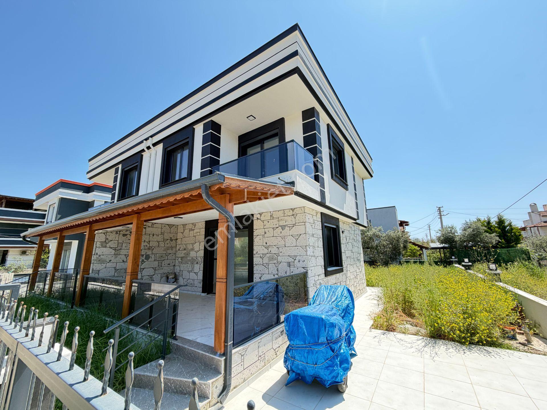 Seferihisar Doğanbey'de Denıze Yakın Satılık Genıs Bahcelı Sıfır 3+1 Villa - Görsel 4
