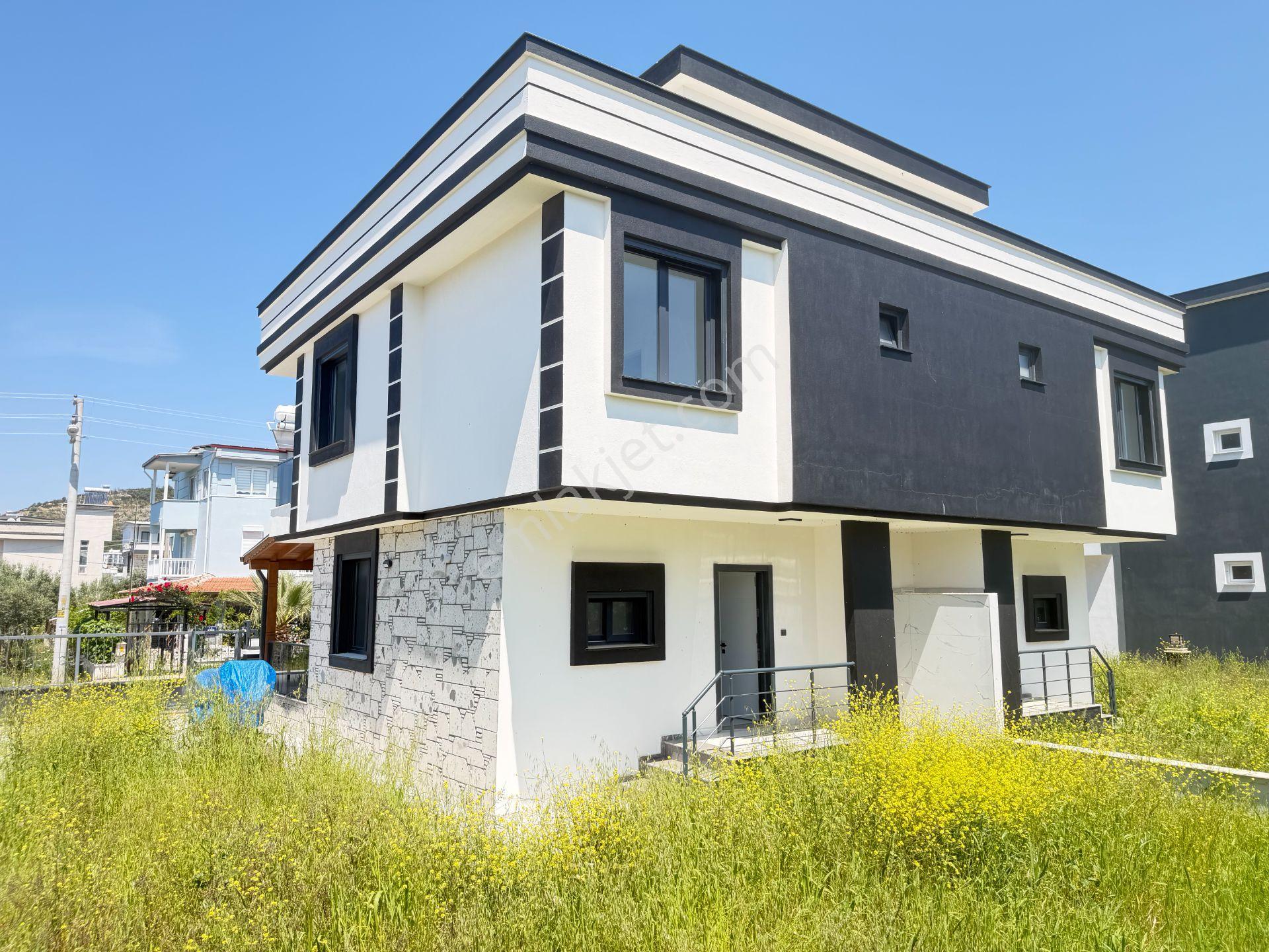 Seferihisar Doğanbey'de Denıze Yakın Satılık Genıs Bahcelı Sıfır 3+1 Villa - Görsel 7