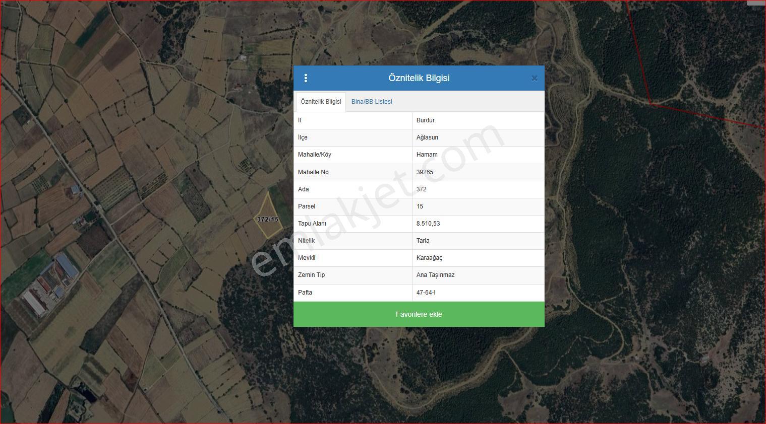 Ağlasun Hamam Mahallesinde Satılık Fırsat Arazi - Görsel 3