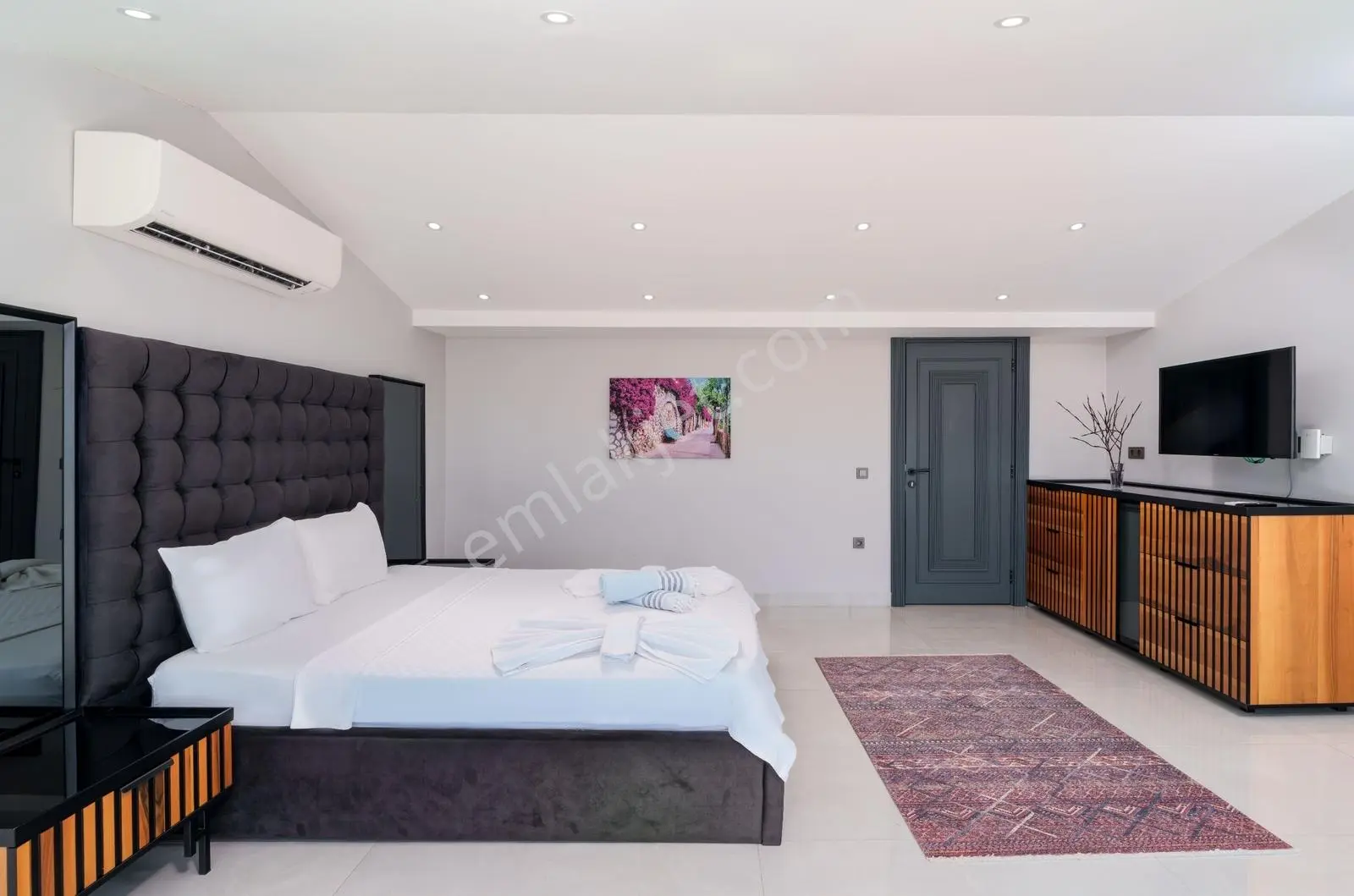 Kalkan Kızıltaşta Deniz Manzaralı Lüks Villa - Görsel 7