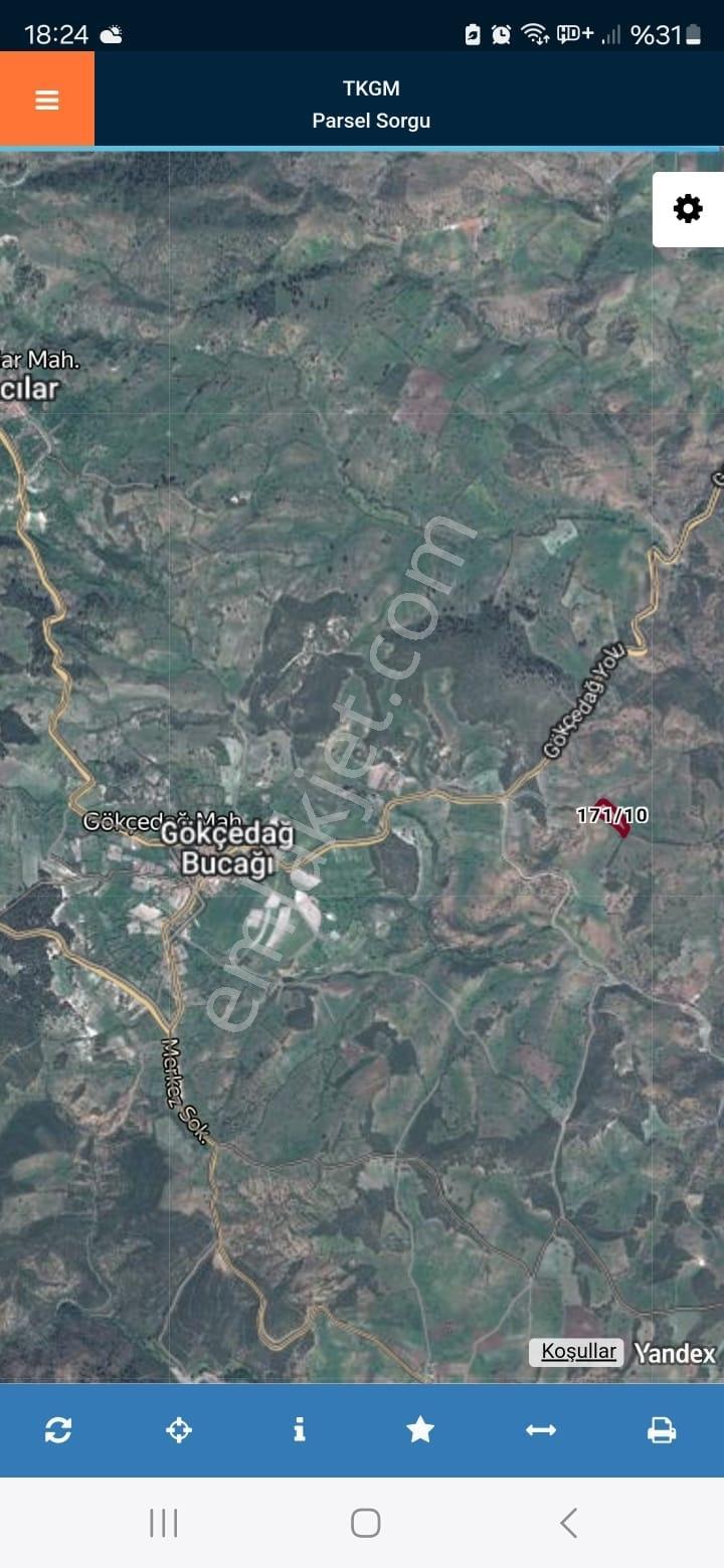 Balıkesir Dursunbey Gökçedağ Köye Yakın Yola Cephe 6425mt Arazi - Görsel 20