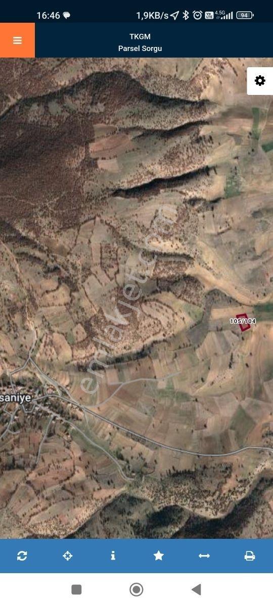 Afyon Hocalar İhsaniye Resmi Yola Cephe 3355mt Arazi Hocalar 6dk - Görsel 34