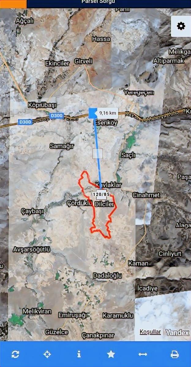 Kayseri Pınarbaşı Dilciler Köy İçi İmarlı Arsalar - Görsel 6