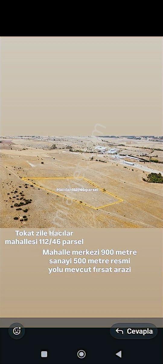Tokat Zile Merkezhacılar Mah Resmi Yola Cepheli 13065 Metretarla - Görsel 4