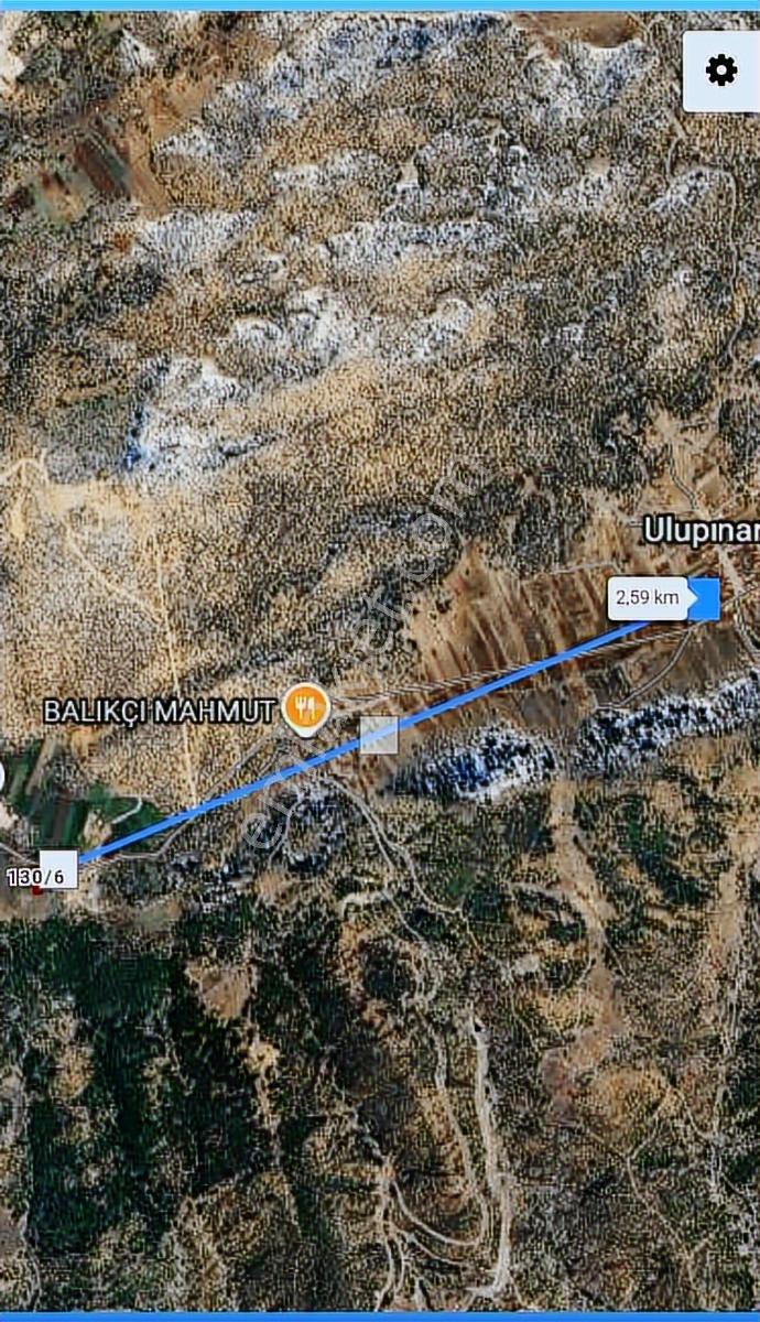 Burdur Merkez Ulupınar Resmi Yola Cephe Yapılara 100 Metre - Görsel 7