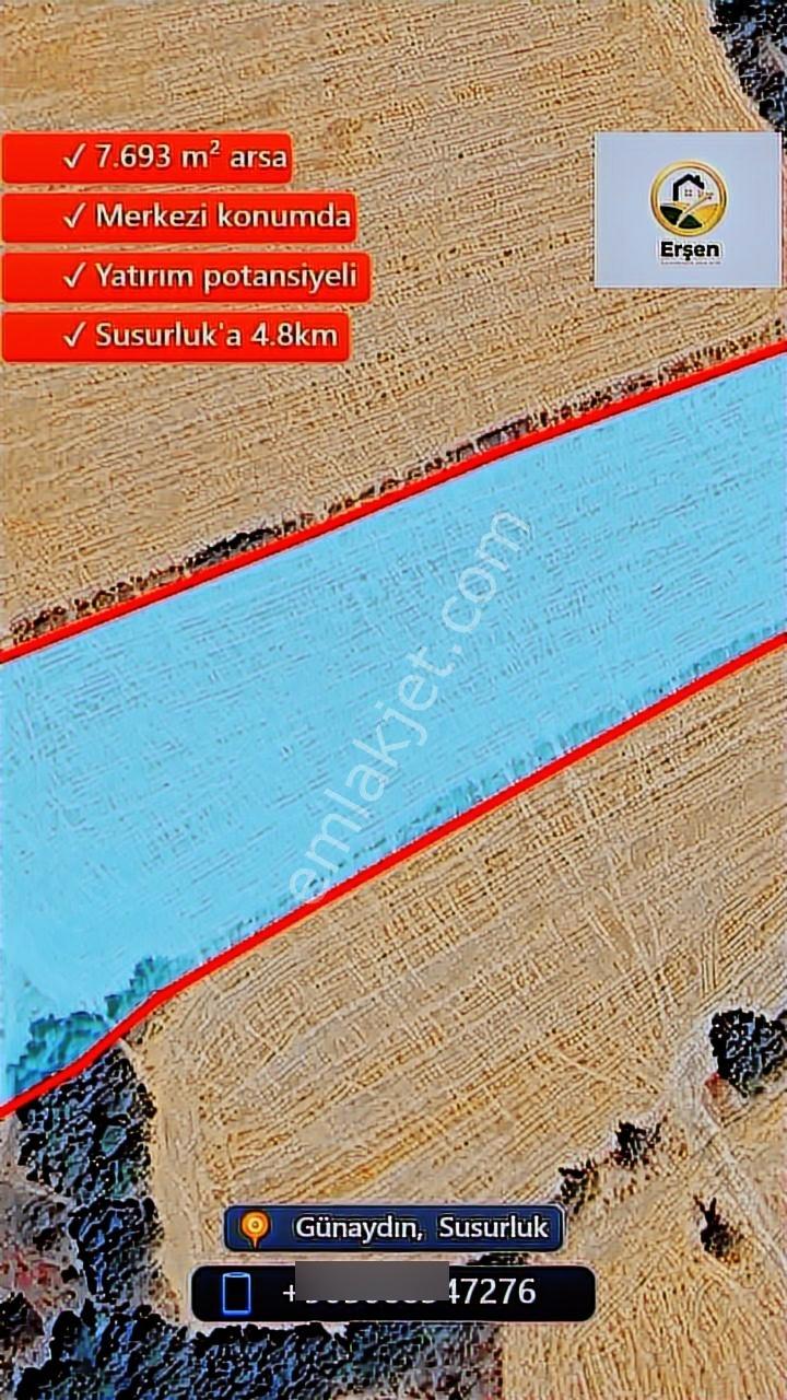 Balıkesir Susurluk Günaydın Köyü 7693 M2 Köye Merkeze Çok Yakın - Görsel 2