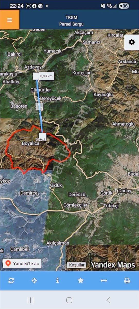 Köy İçi İmarlı 1008 M2 Arsa Fırsat Fiyata - Görsel 5