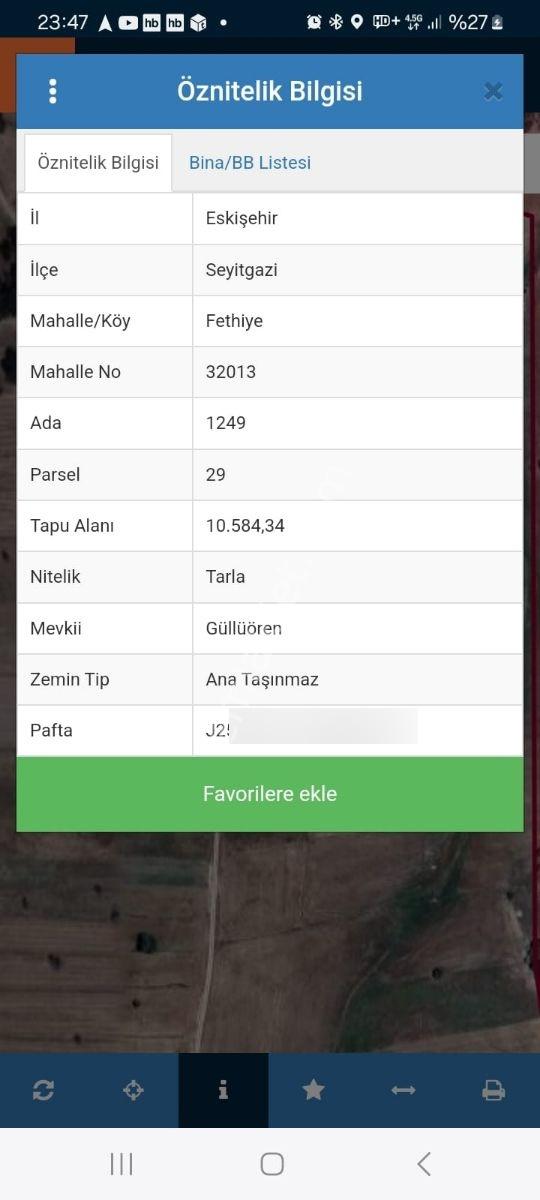 Sahibinden Satılık Fırsat Arazi 10585 M2 Kırka Belediye 5 Km - Görsel 18
