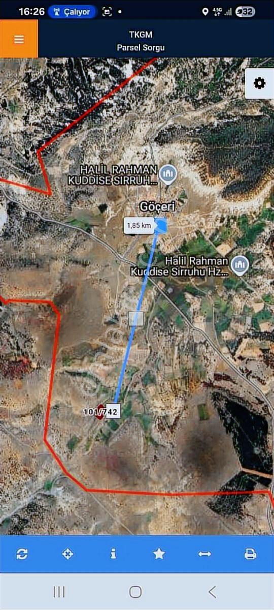 Kütahya Merkez Göçeri Köyü 5830 Metre Tarla - Görsel 3