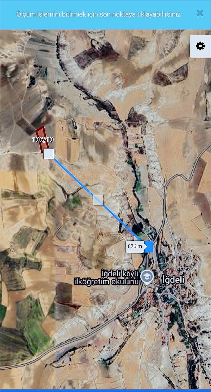 Çorum Merkez İğdeli 7048 Metre Resmi Yola Cephe Arazi - Görsel 7