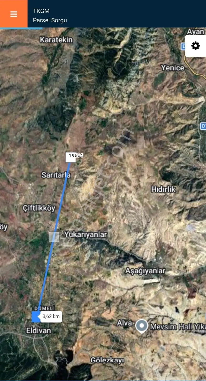 Çankırı Eldivan Sarıtarla 3934 Metre Yola Cephe Çankırıya 7km - Görsel 3