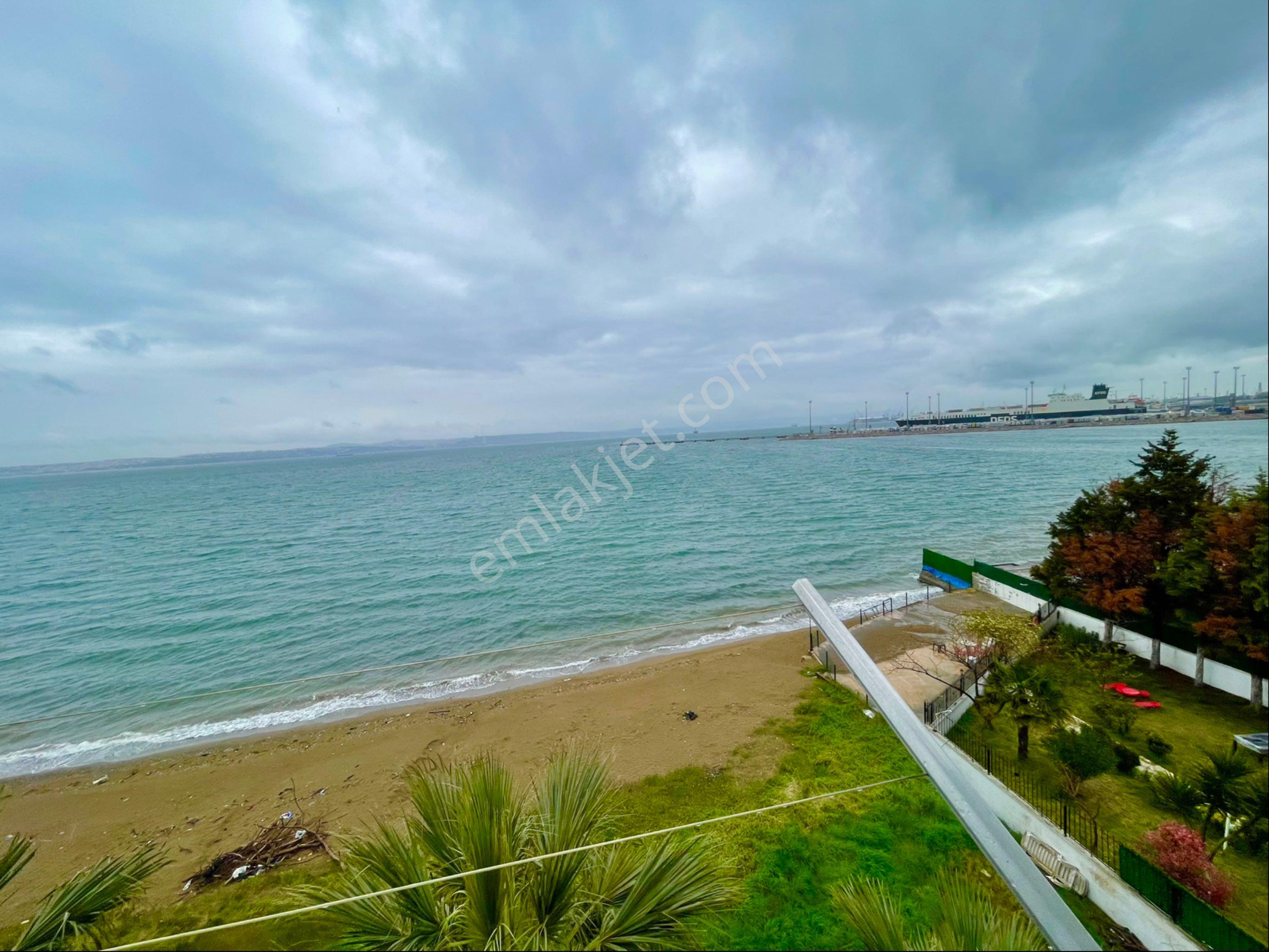 Site İçerisinde Denize Sıfır Full Deniz Manzaralı 3+1 Dubleks - Görsel 5