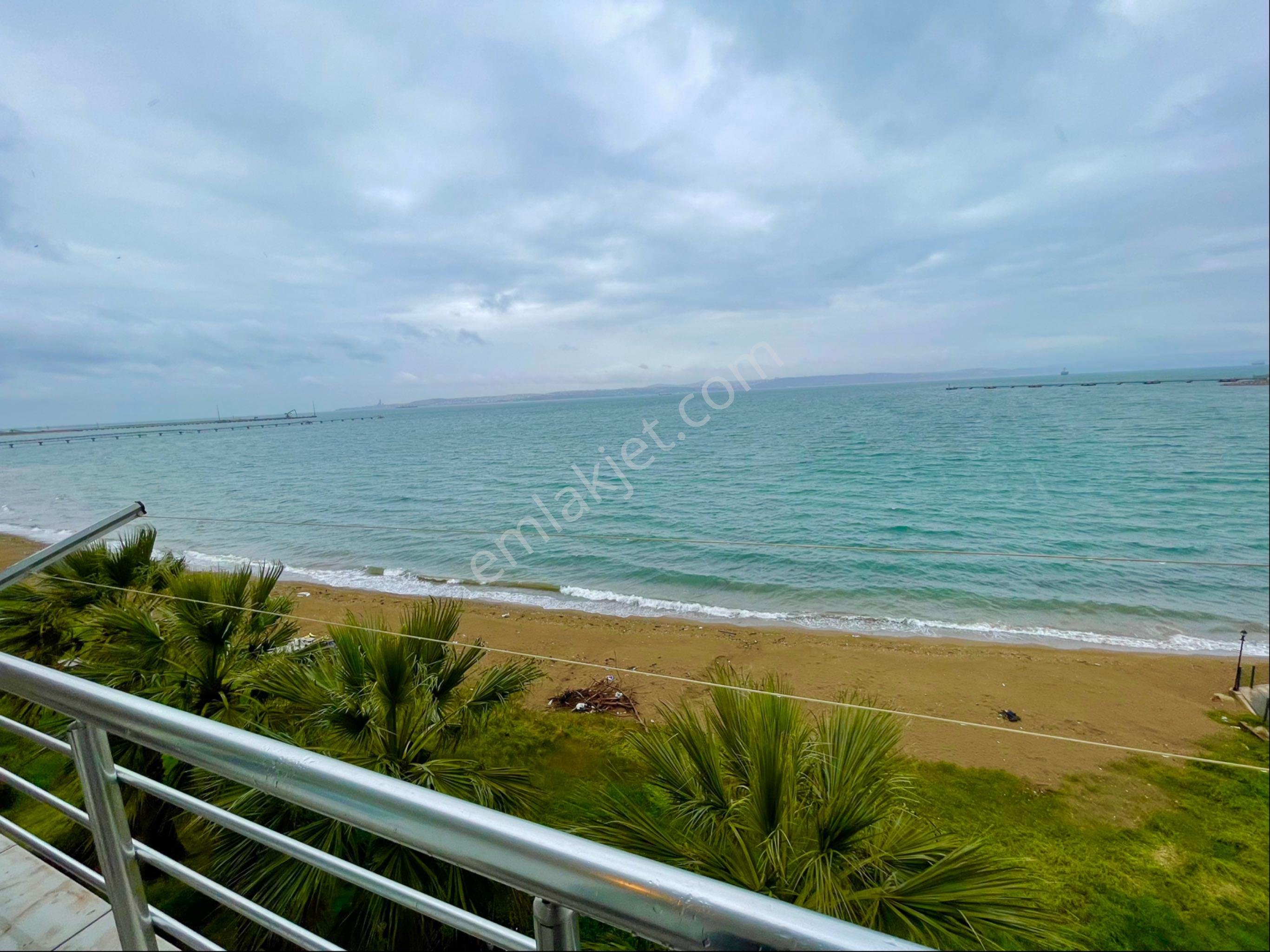 Site İçerisinde Denize Sıfır Full Deniz Manzaralı 3+1 Dubleks - Görsel 7