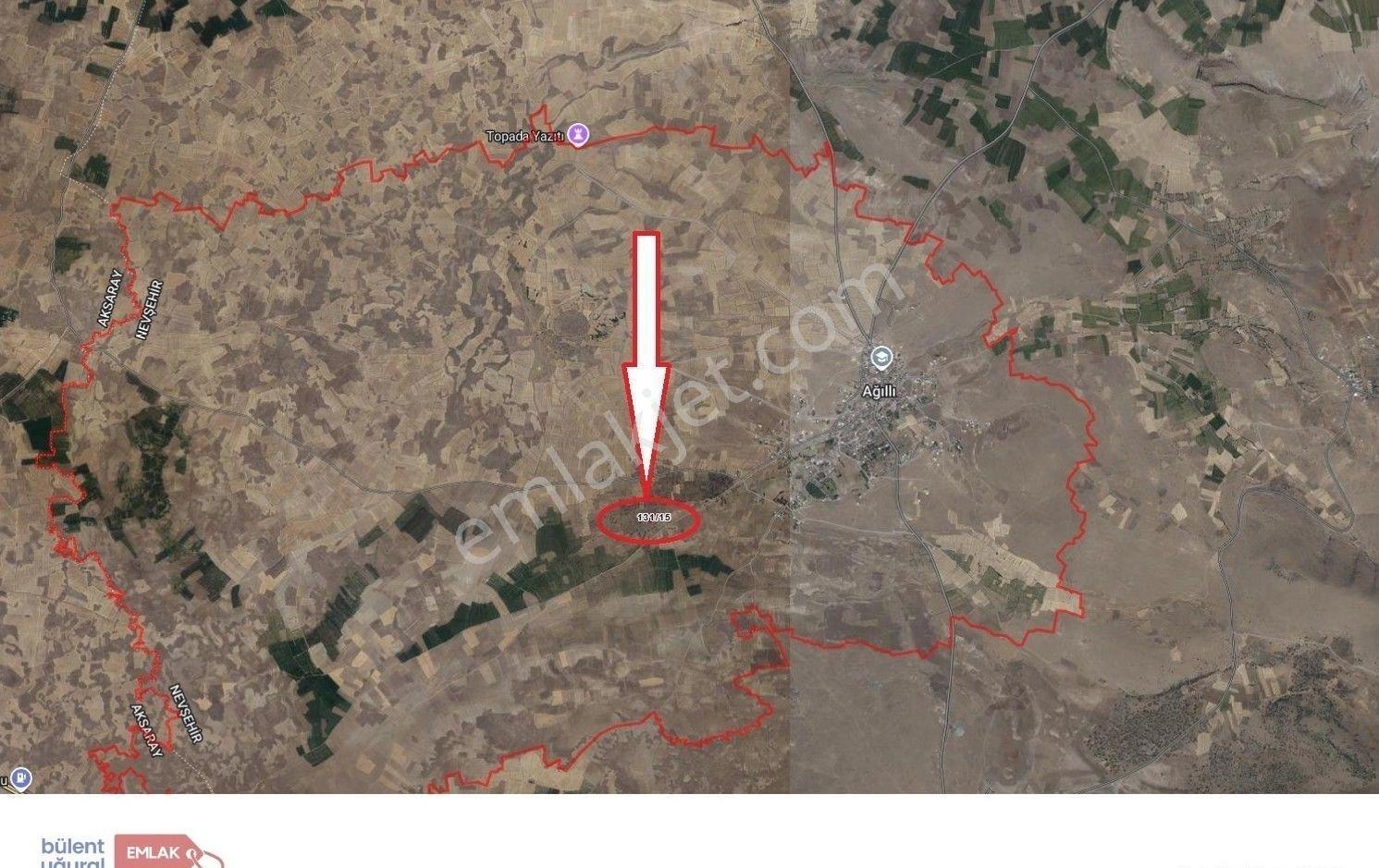 Nevşehir Acıgöl Ağılı Köyü Ada 131 Parsel 15’te 2.414 M² Satılık Arazi - Görsel 9