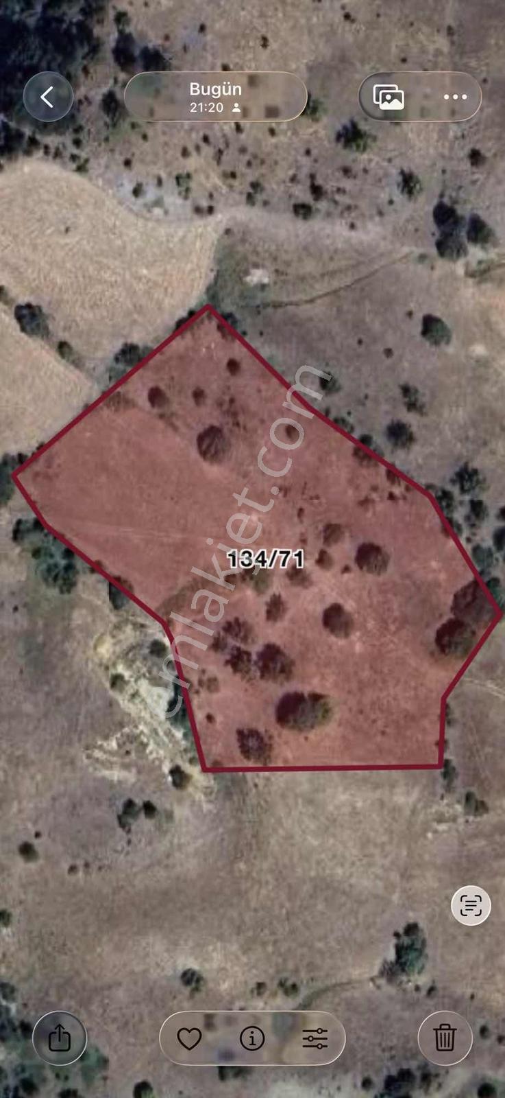 İskilip Ahmetçe Köyü'nde 8.866.82 M2 Satılık Arazi
