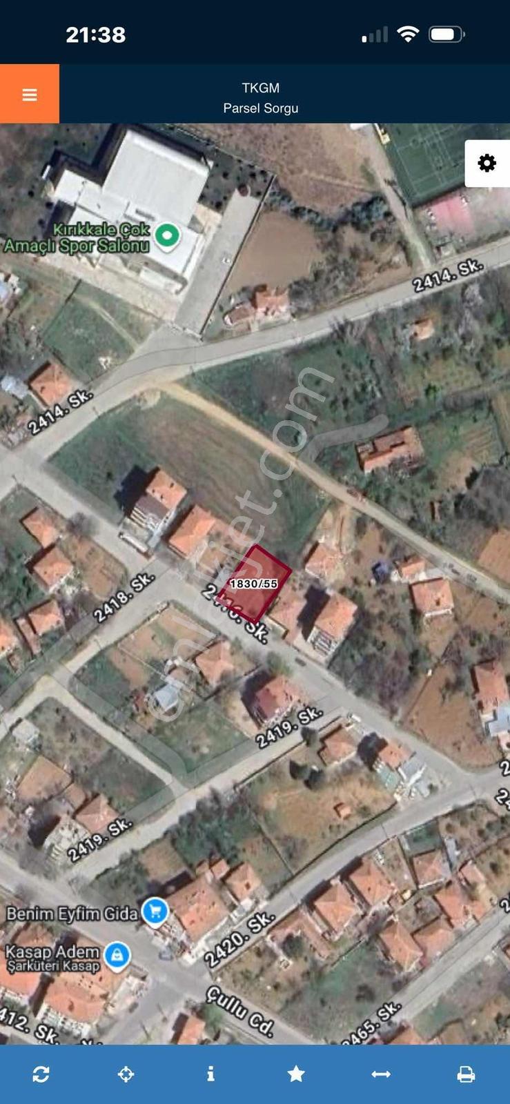424 Mt İmarlı Arsa.düzgün Geometrik Şekli Merkeze Çok Yakın - Görsel 4