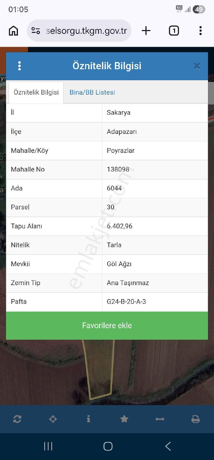 Göl Kıyısına Komşu | 6.402 M² Müstakil Arazi – Değerli Konum - Görsel 3