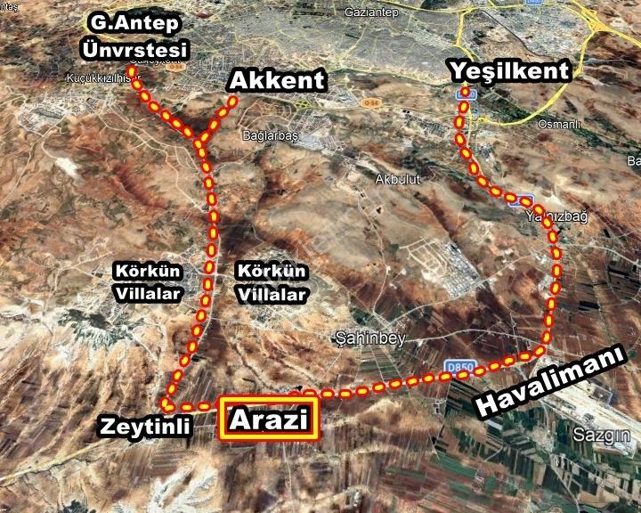 Şahinbey Yağdöver Havalimanı Asfaltı Elektirik Kuyu Fıstık - Görsel 4