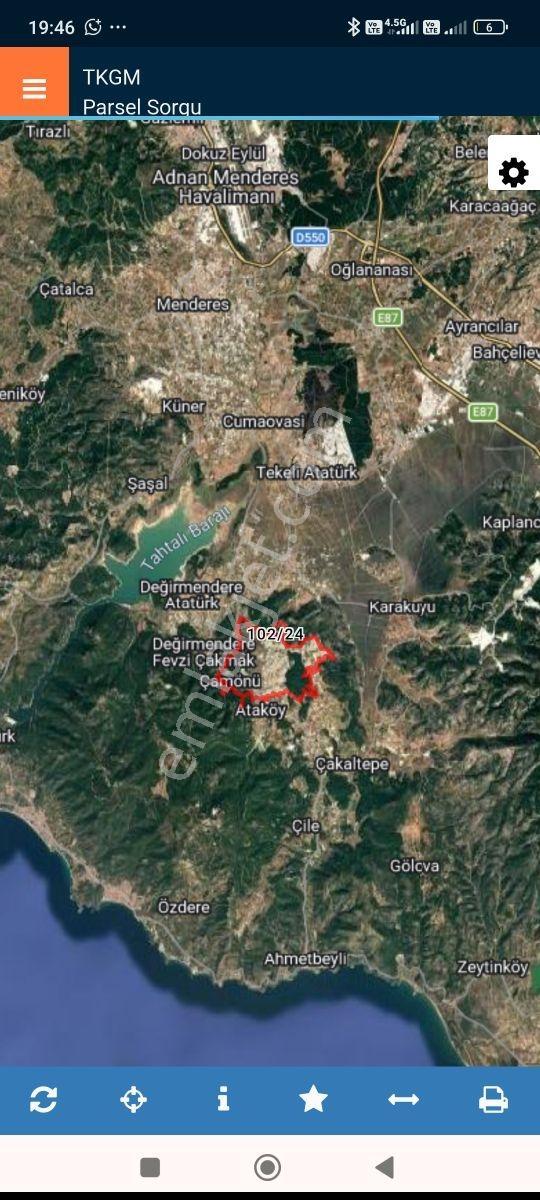 İzmir Menderes Çamönü 356 Mk Koop Hisse Denize 14 Km Yakinlıkta - Görsel 17
