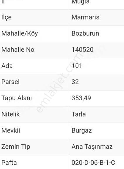 Expo Dan Burgaz Koyunda Denize Yakın 353 Metrekare Tarlamız - Görsel 8