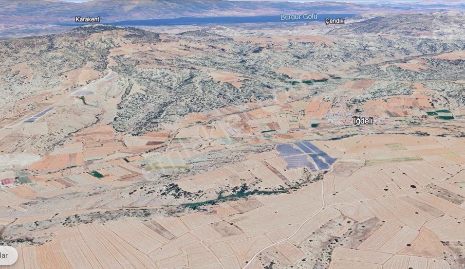 Burdur Kozluca'da Satılık Takasa Açık Tek Tapu 4500 M Tarla - Görsel 2