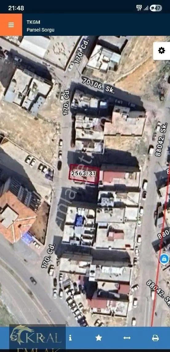 Gaziantep Şahinbey Kahveli Pınarda Ruhsata Uygun B2 Arsa - Görsel 2