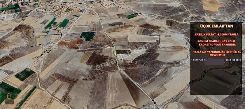 Afyon Üçok Emlaktan İhsaniye Yaylabağı Mevkinde 4.100m² Tarla