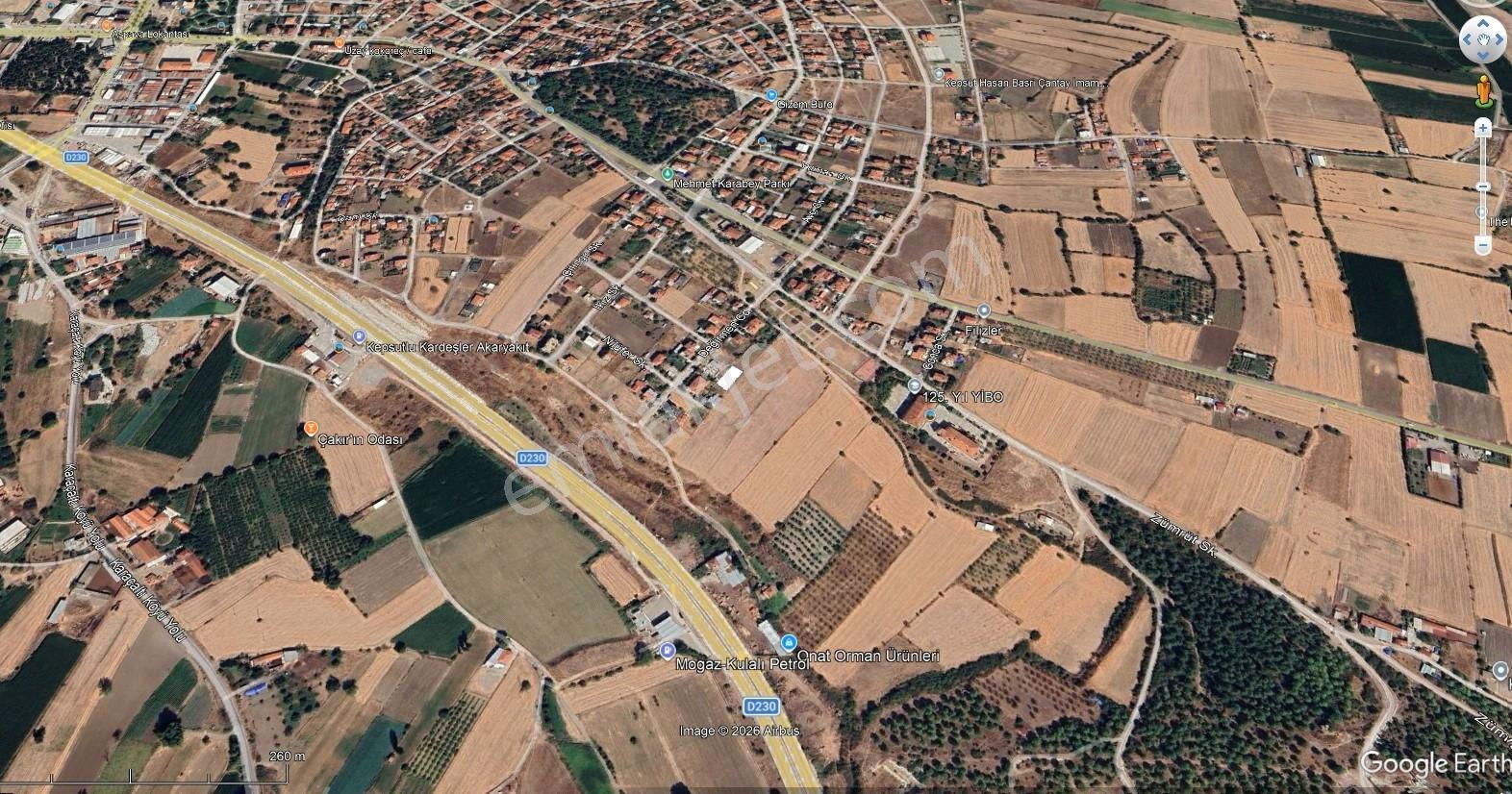 Kepsut Yenice Mahalle'de Satılık 420 M2 3 Kata İmarlı Arsa - Görsel 2
