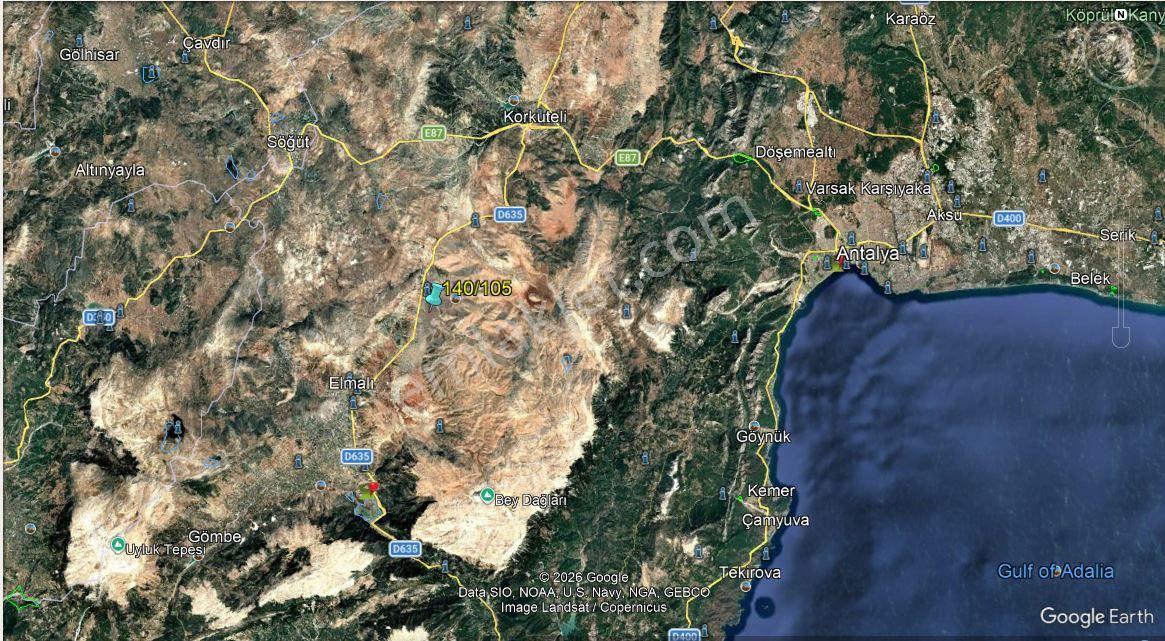 Antalya Elmalı Sulak Tarla - Görsel 4