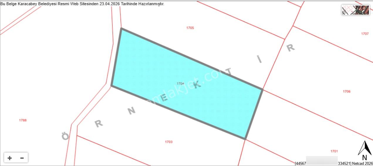 Karakoca'da Satılık 3800 M2 Tarla - Görsel 4