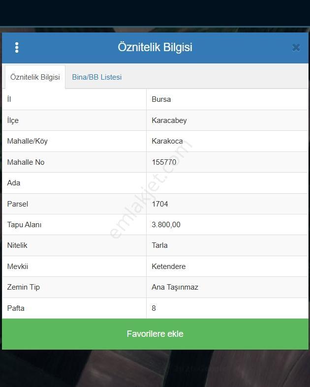 Karakoca'da Satılık 3800 M2 Tarla - Görsel 6