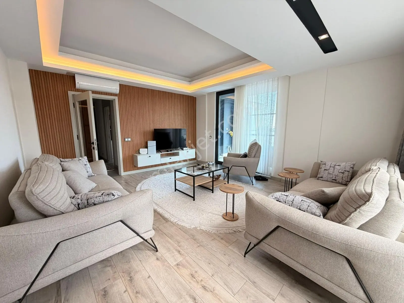 Giyotin Cam Balkon/havuz/ultra Lüks Geniş 3+1 Arakat
