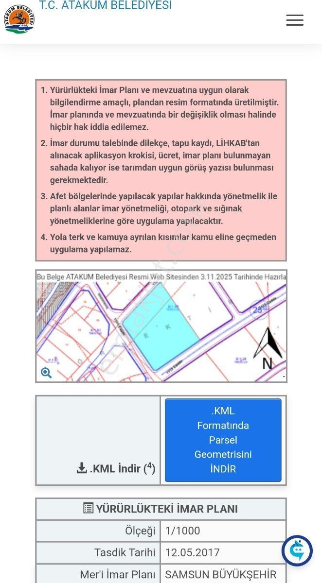 Atakum Çobanlı Da Satılık 150m² Hisse - Görsel 4