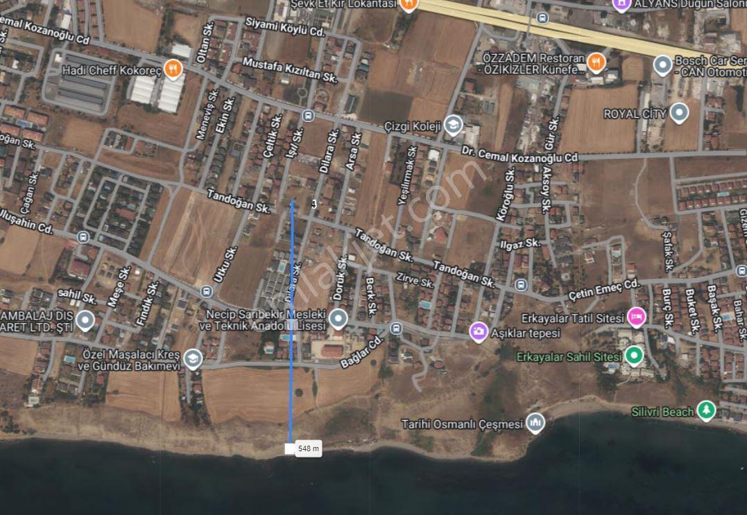 Silivri Cumhuriyet Mahallesi 1053 M2 Villa İmarlı Arsa - Görsel 13