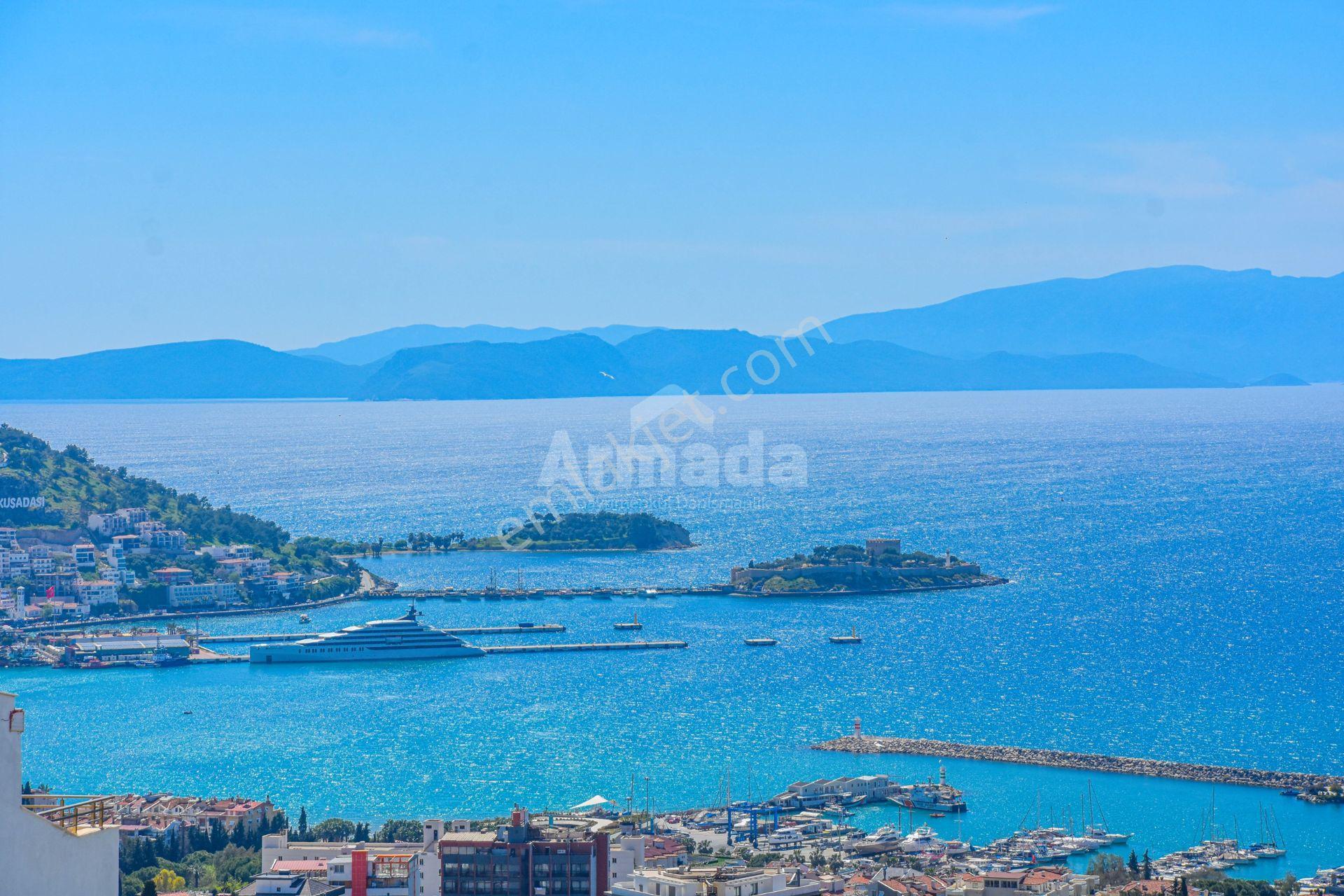 Kuşadası'nda Full Deniz Manzaralı Emsalsiz 2+1 Daire - Görsel 22