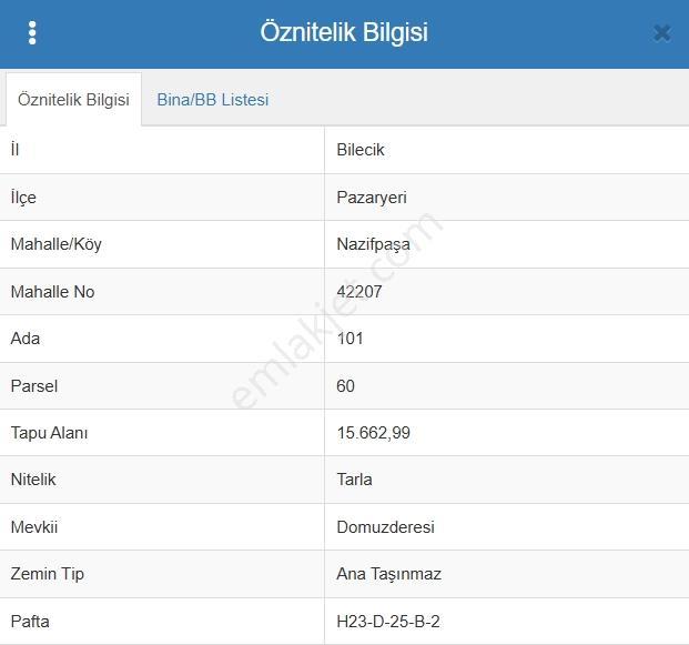 Sinerji'den Bilecik Pazaryeri Nazifpaşa Da Yola Cephe 15.662 M2 - Görsel 6