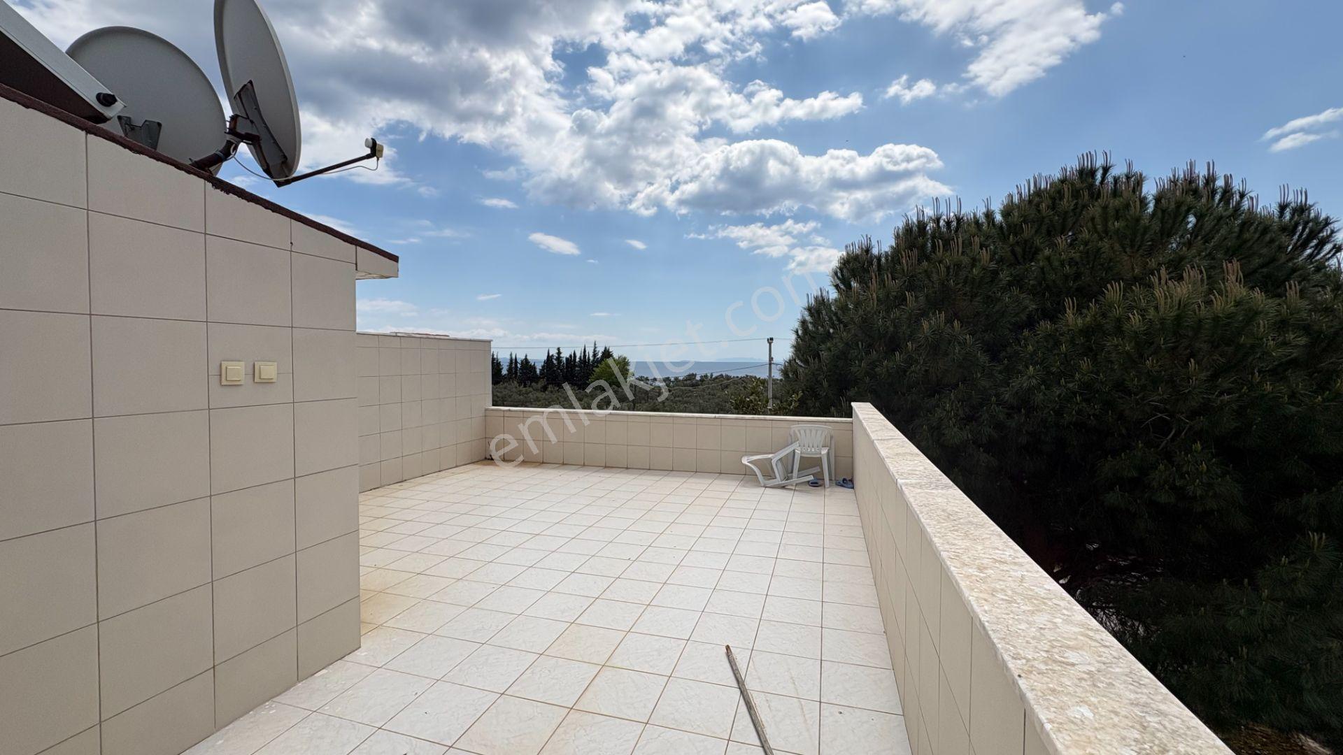 Çanakkale Ayvacık Ahmetçe'de Deniz Manzaralı Satılık Villa - Görsel 25